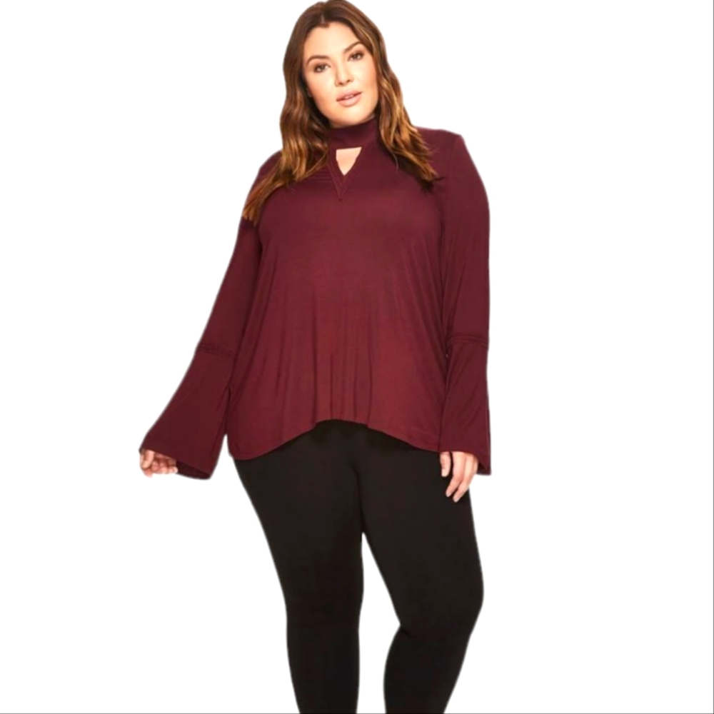 Lauren Ralph Lauren Blouse/Tunic Top Size M